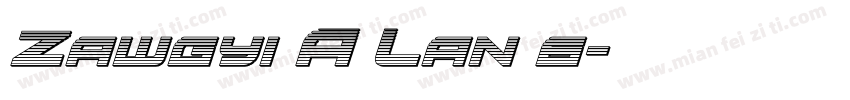 Zawgyi A Lan 6字体转换